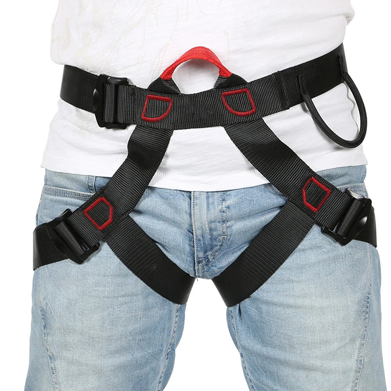Outdoor Safety Belt Climb Rock Safety Harness Tree Climbing Half Body Harness For Women Men Children Ideal Gift For Rock Climber - Korvel