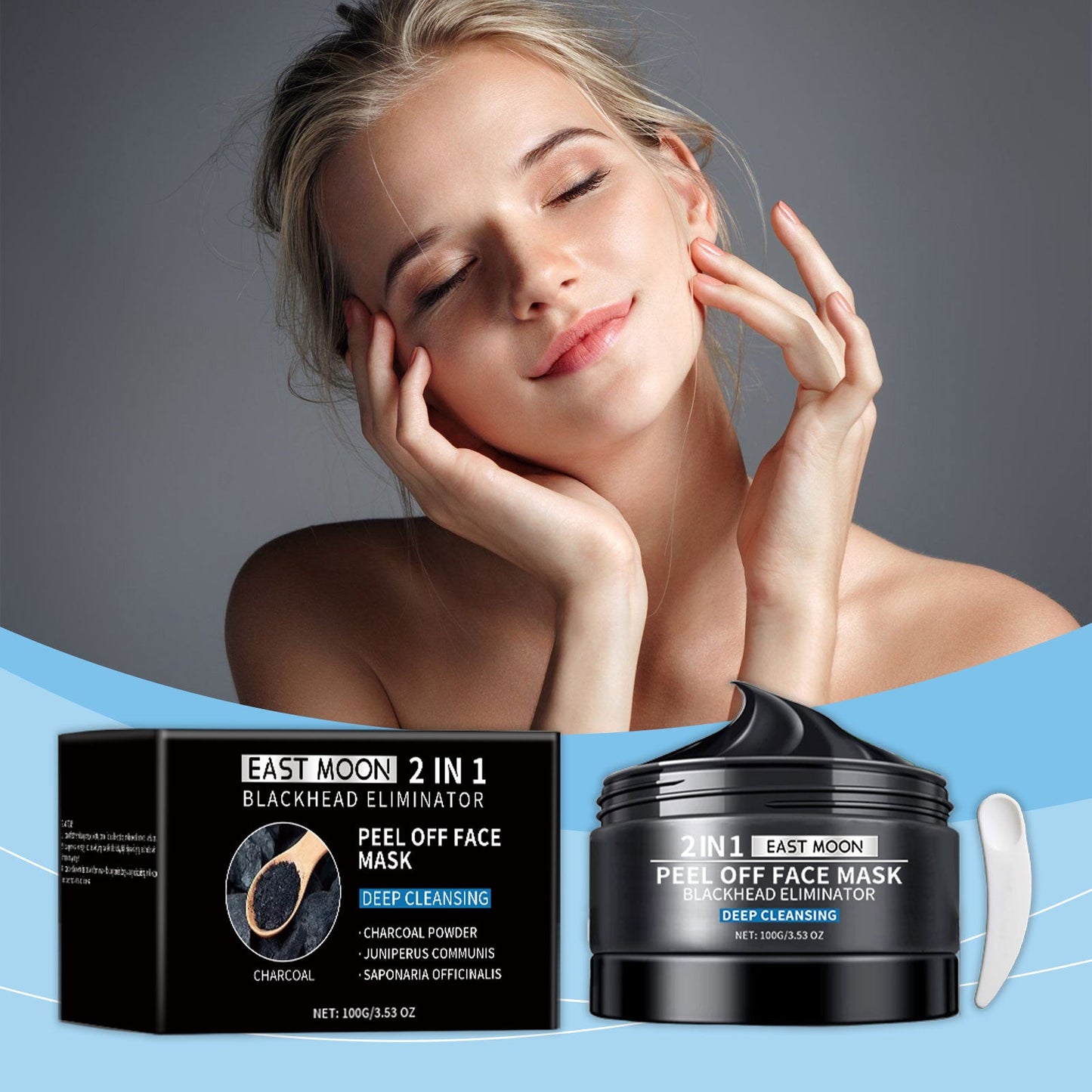 Bamboo Charcoal Cleansing Mask for Radiant Skin