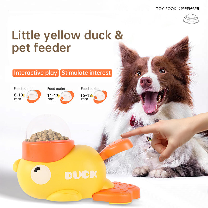 Intelligent Cartoon Dog Automatic Feeder: Large Capacity, Anti - slip, Doubles as Toy & Feeding Utensil - Korvel