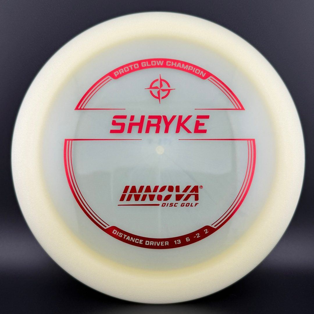 Proto Glow Champion Shryke Disc Golf Driver