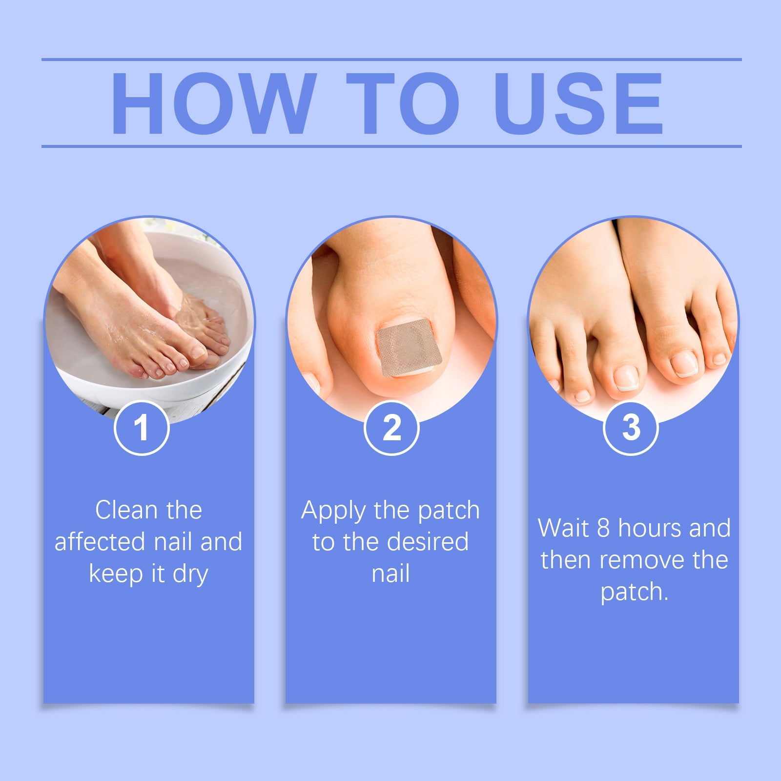 Nail Care Patches Gently Repair Nails For Easy Daily Cleaning With Simple Care Patches - Korvel