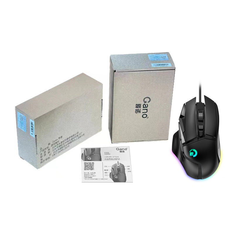 G502 wireless mouse 2.4G dual-mode office computer laptop RGB macro definition eating chicken LOLCF - Korvel