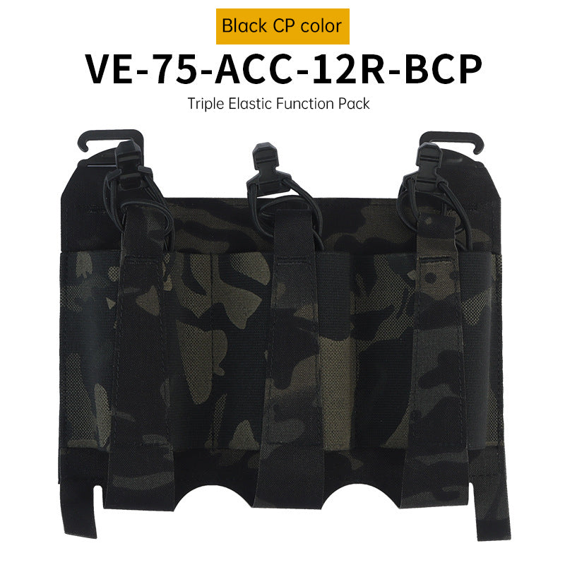 Outdoor 5.56 Triple Magazine Pouches Tactical Pouch Molle Mag Pouch for Hunting Vest - Korvel