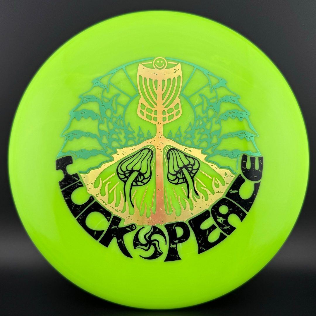 Soft Neo Spore - Huk Lab Peace Triple Foil Stamp Disc