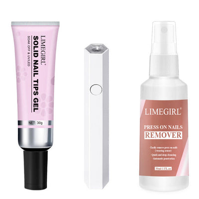 Magic Solid Nail Glue Kit (3-in-1)