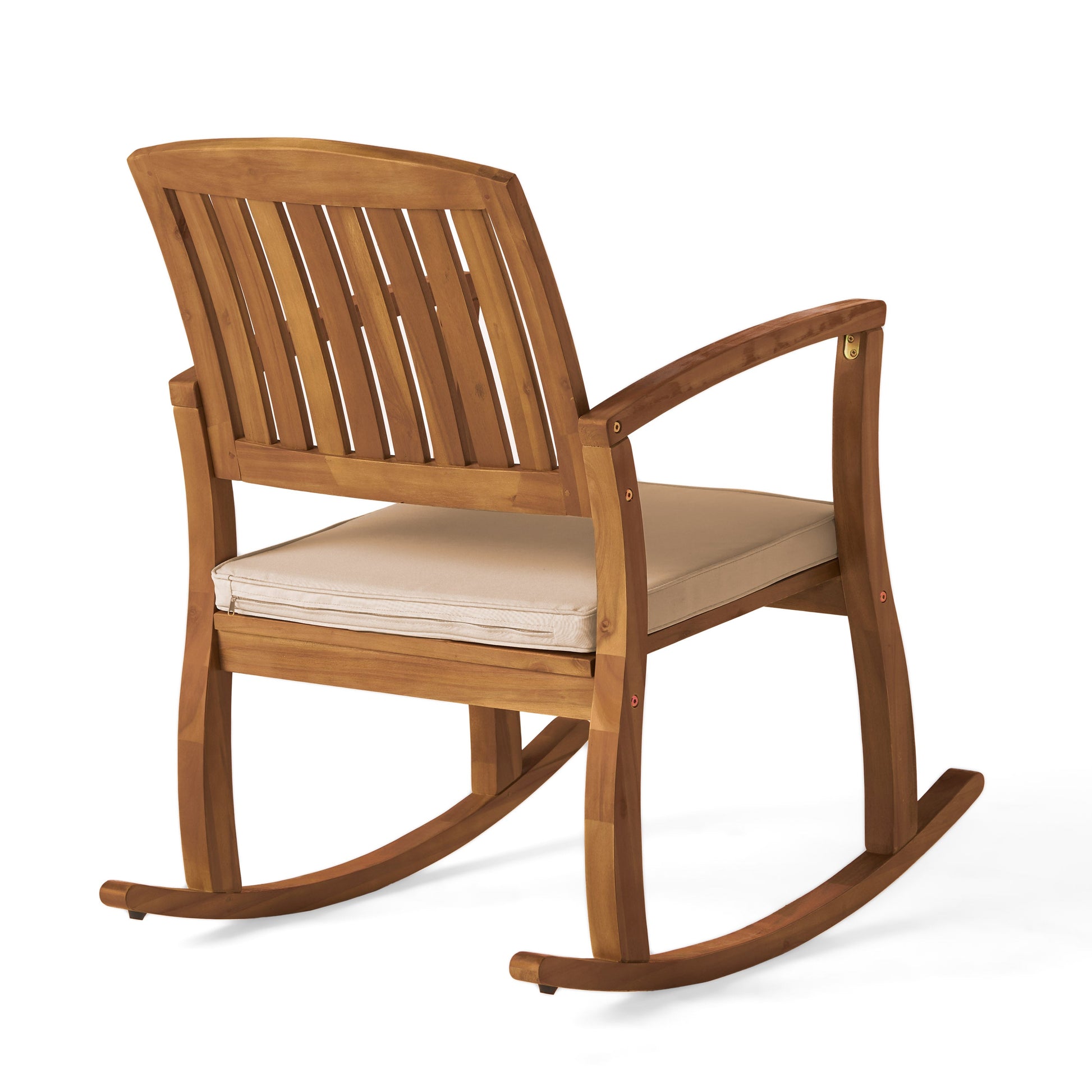 SELMA ROCKING CHAIR WITH CUSHION - Korvel