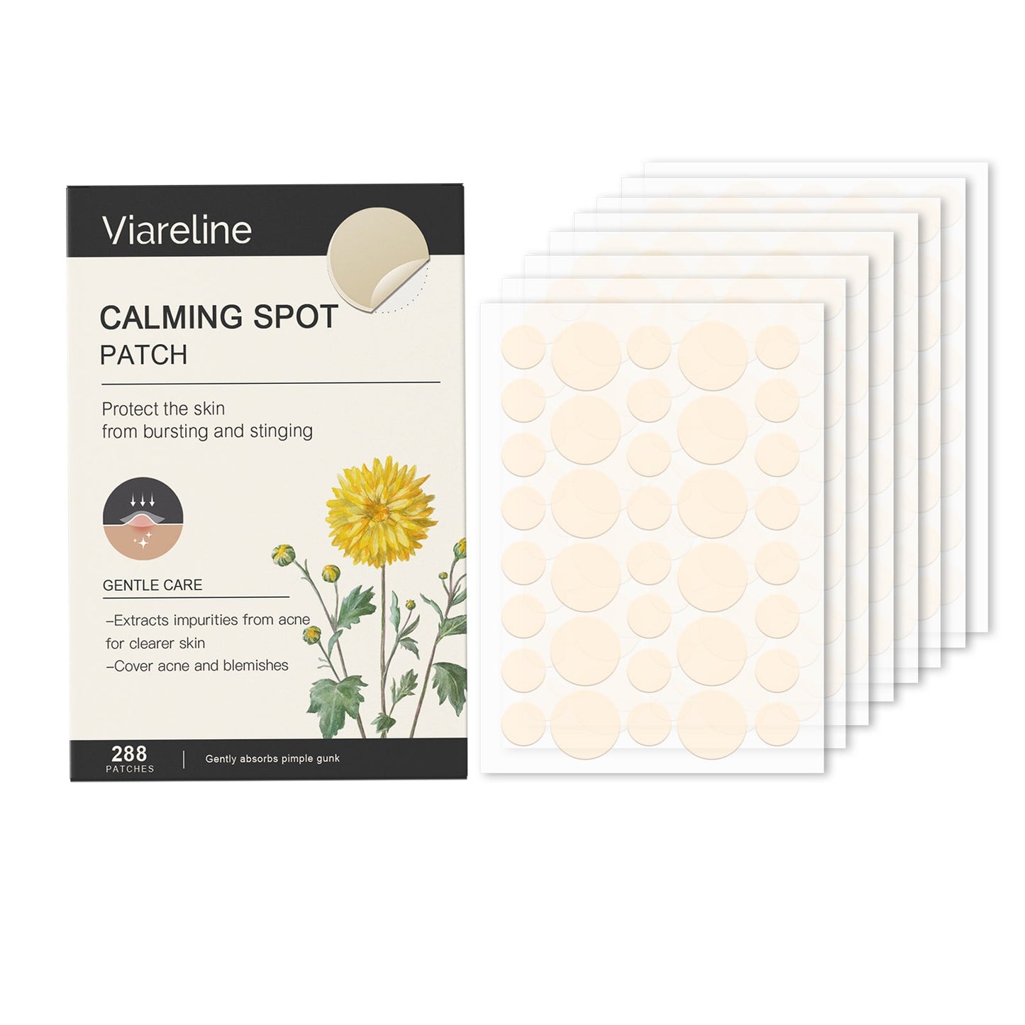 Acne Patch Care Series Gentle Cleansing Acne Facial Invisible Patch - Korvel