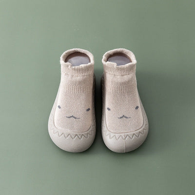 Soft Sole Baby Floor Shoes with Socks for First Steps