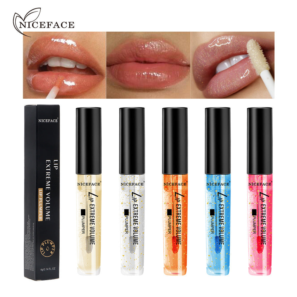 Bálsamo Labial de Oro NICEFACE - Hidratante y Aclarador