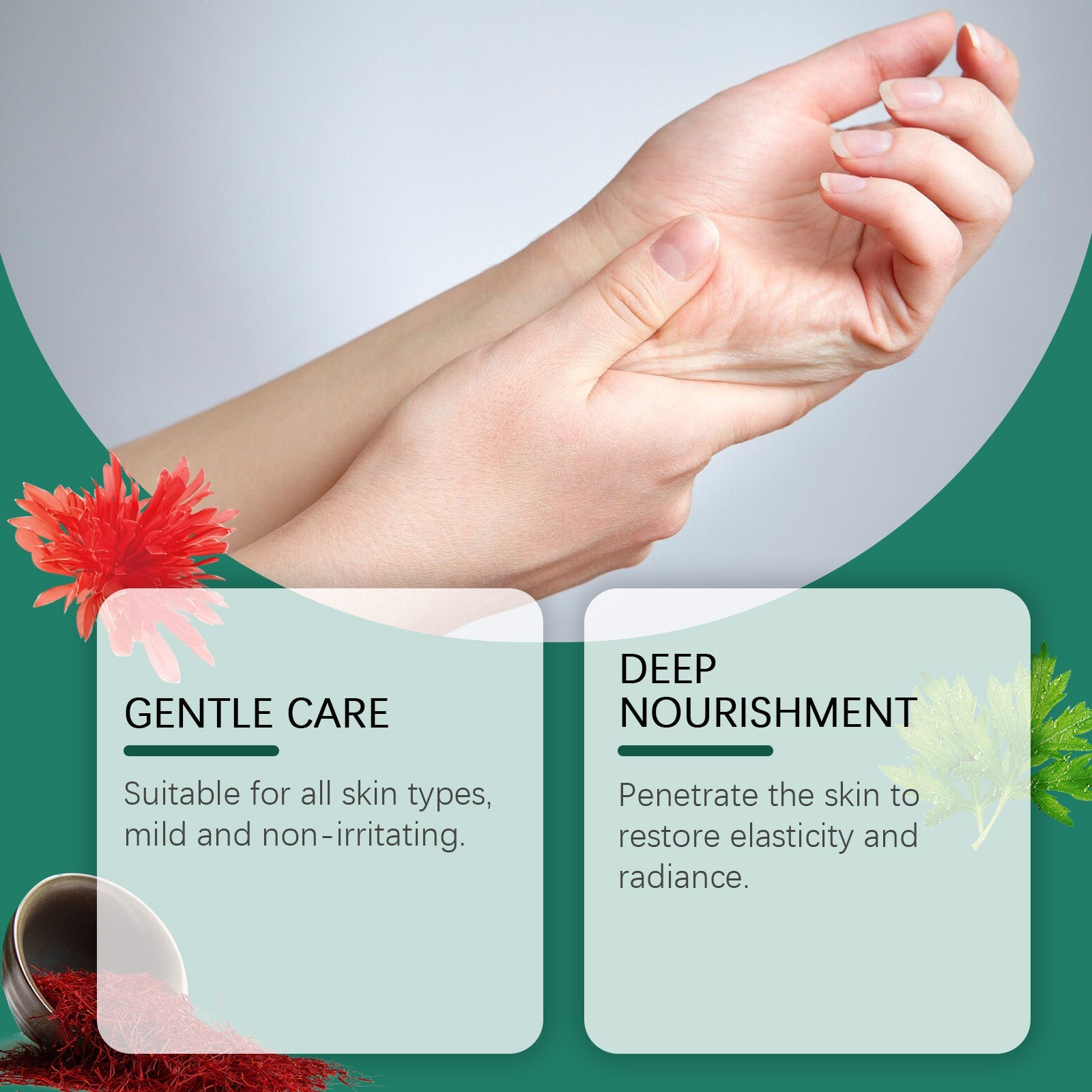 Joint Plant Cream Rub Rub Knee Soothing Body Skin Herbal Cream - Korvel