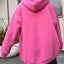 Hoodie à manches longues avec épaule tombante et poches
