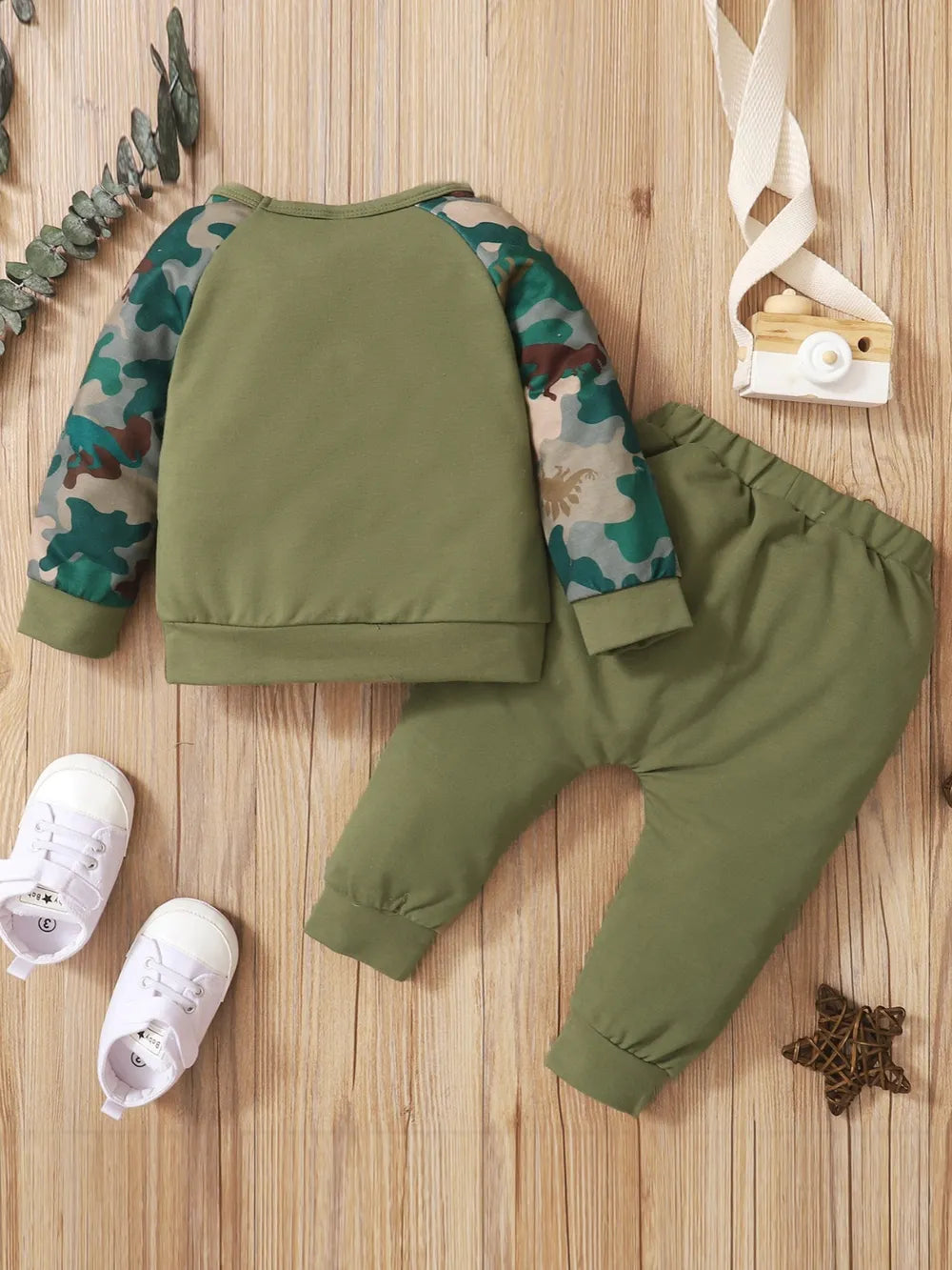 Children's Camouflage Top and Pants Set - Korvel