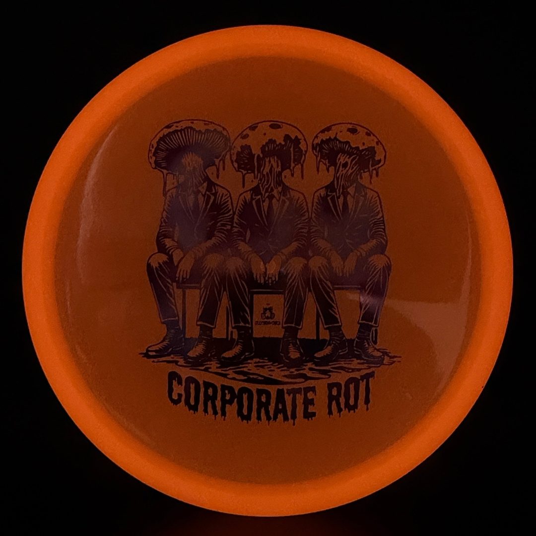 Glow Isolation Rot - Premium Disc Golf Putter
