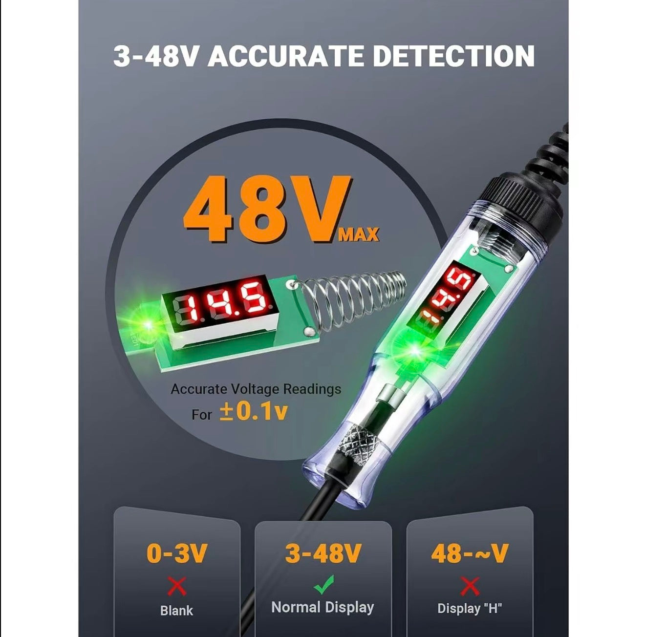 VoltCheck Test Light - Testeur Électrique de Précision