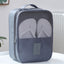 Twill Oxford Cloth Shoes Travel Storage Bags Three-layer Waterproof Shoe Bag - Korvel