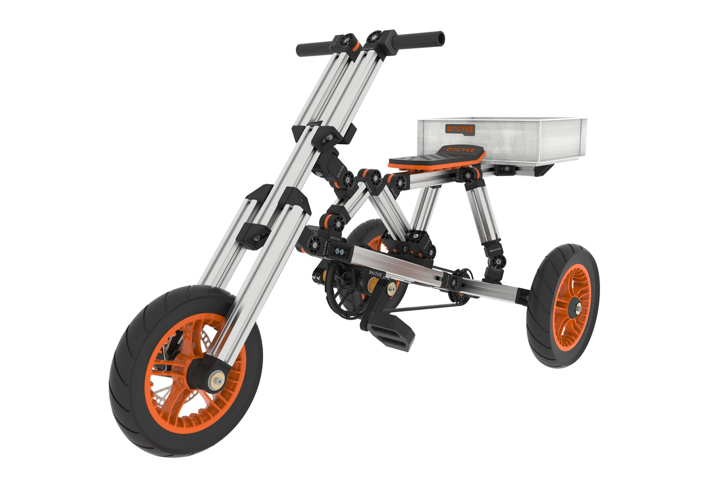 Buildable Kit 20 in 1 Kids Go Kart Set, Suitable for 1 to 8 Years Old, Two Wheel Bike, Three Wheel Bike - Korvel