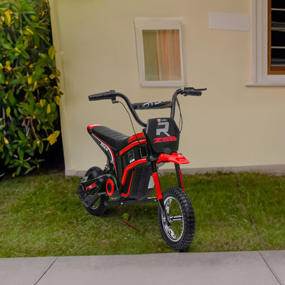 24V14ah children's riding 24V electric toy off-road motorcycle off-road vehicle XXL large speed up to 14.29MPH dual suspension m - Korvel