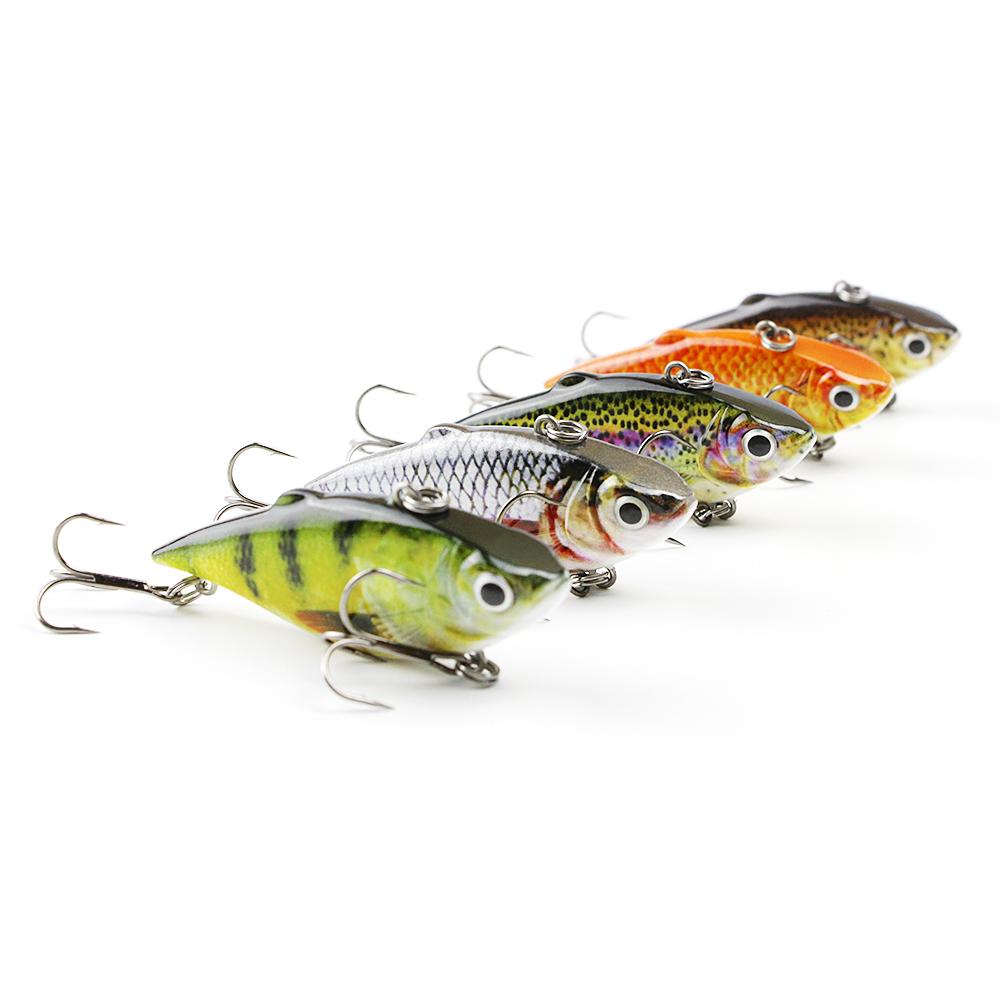 Mmlong 2.5/8.6g Vib Crankbait Lifelike Fishing Lure  Slow Sinking Hard Fish Wobbler Pes - Korvel