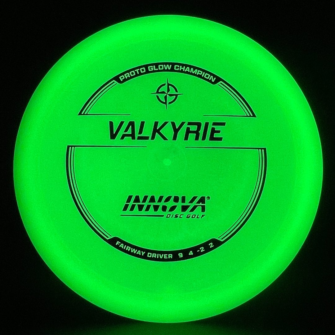 Proto Glow Champion Valkyrie Disc Golf Driver