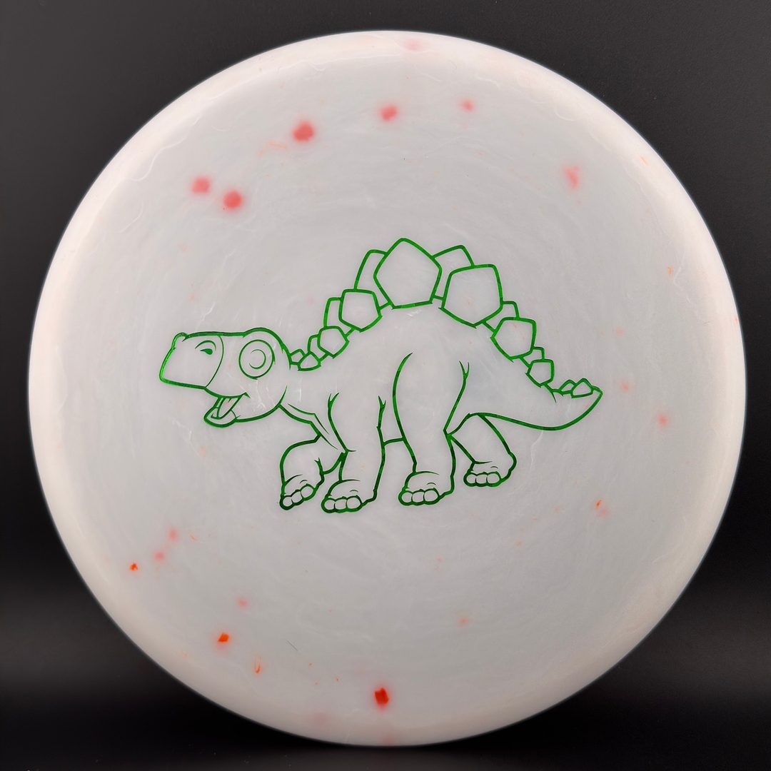 Stegosaurus en coquille d'œuf - Disque de golf midrange pour enfants
