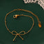 Titanium Steel Bow Bracelet - Korvel