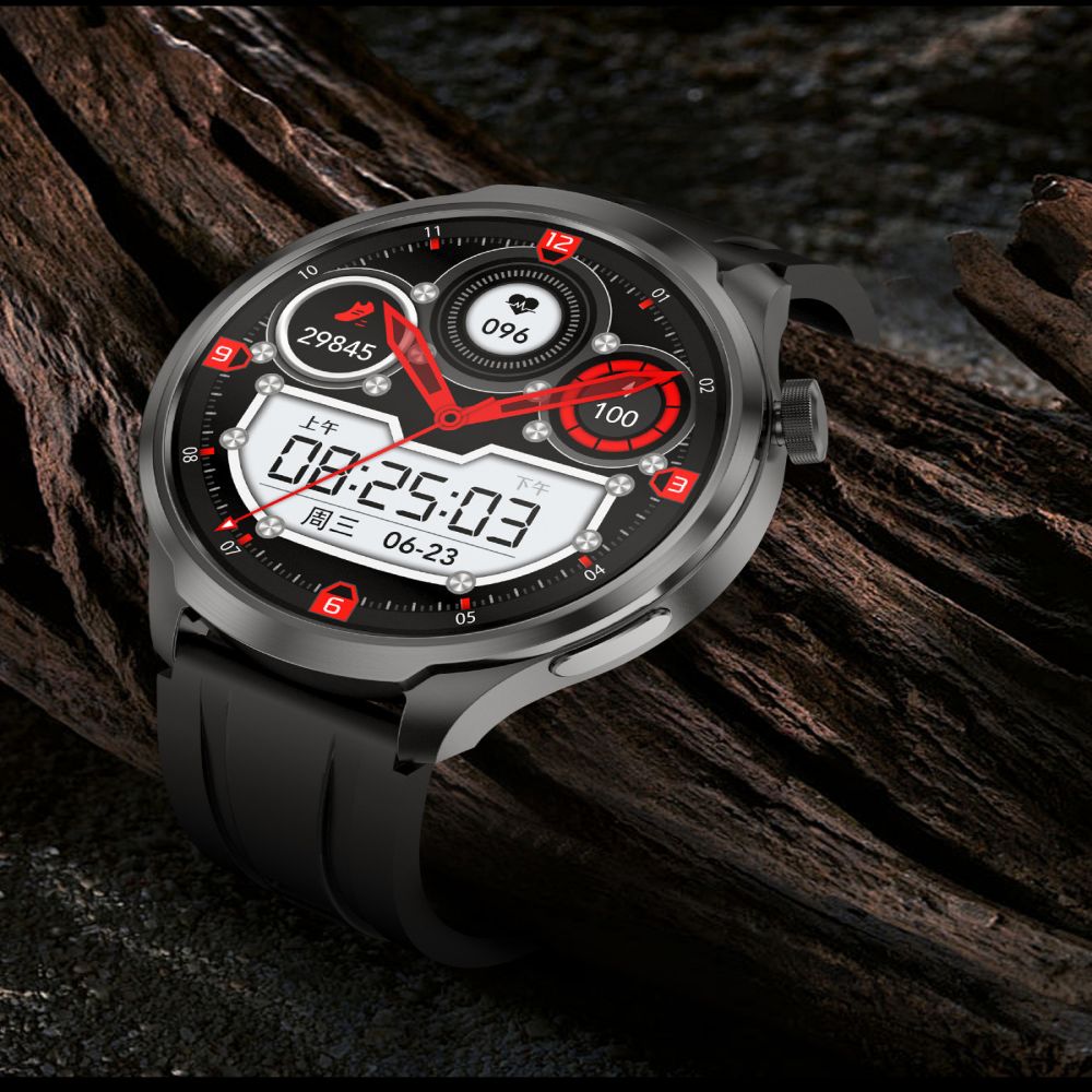 DK69 Bluetooth Smartwatch with 1.85" Display and Heart Rate Monitor