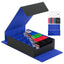 3800+ Capacity Card Storage Box. Includes 20 Dividers, 5 Supporters, Leather Magnetic Closure. Great for YuGiOh & MTG Cards. - Korvel