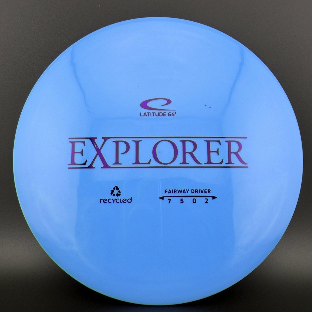 Disque de golf en plastique recyclé Explorer