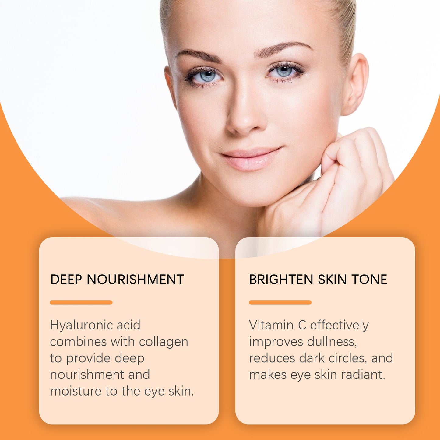 Vitamin C Under Eye Patch Bag Care Cool And Moisturize The Skin Around The Eyes Eye Mask Patch - Korvel