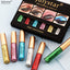 Colorful Extra Fine eyeliner Pen eyeliner Set Waterproof Colorless White Pearl Eyeliner - Korvel