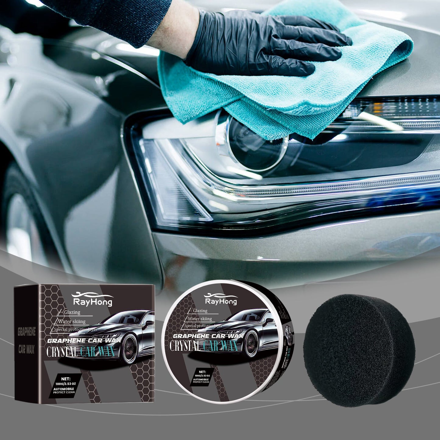 Auto Coating Paste, Anti-Scratch, Enhance Gloss, Decontamination Repair Car Paint Coating Maintenance And Repair Agent - Korvel