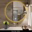 Miroir de salle de bain LED avec rétroéclairage ajustable