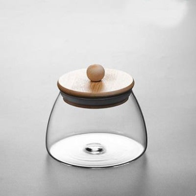 Transparent glass grain storage tank - Korvel