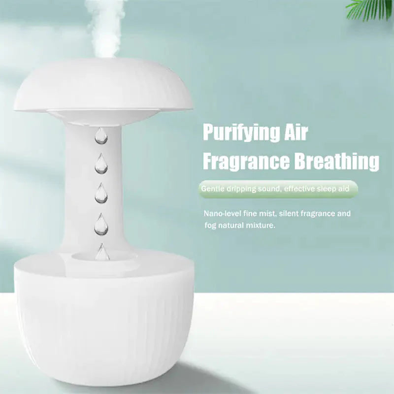 Anti-gravity Air Humidifier with Levitating Water Drops
