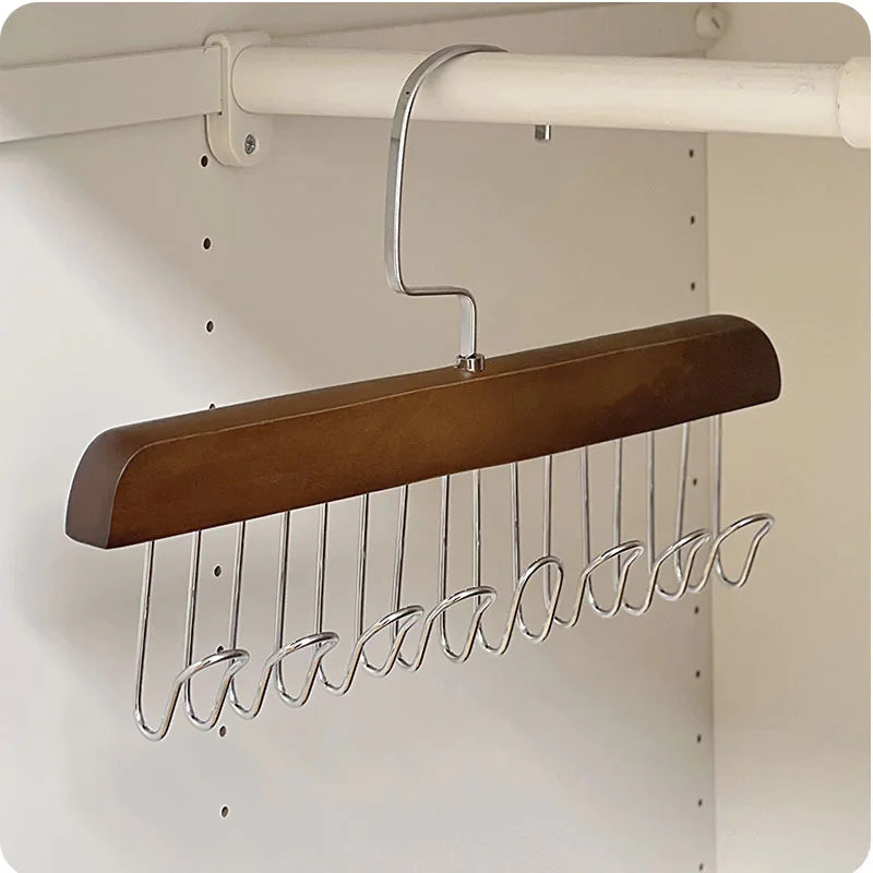 Perchero de Ropa Multi-Gancho para Almacenamiento Organizado