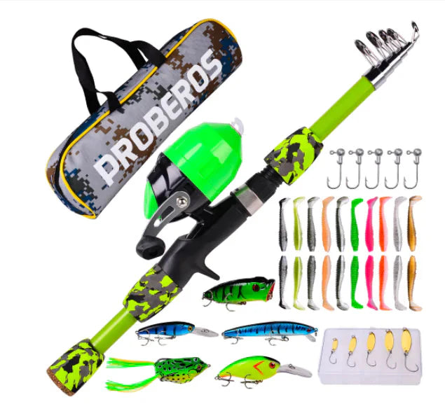 Kids Fishing Pole Set - Complete Outdoor Adventure Kit