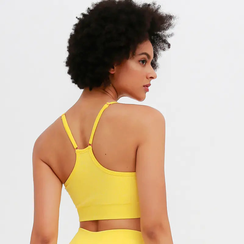 Crop Top et Brassière de Yoga Transfrontalier - Vêtements de Sport Élégants