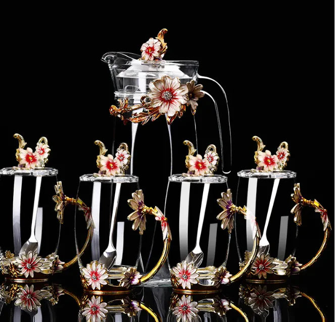 Casserole en verre résistant à la chaleur EnamelPro