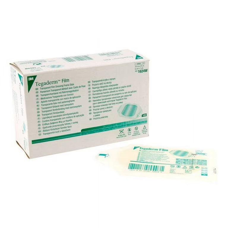 Pansement transparent 3M Tegaderm, 100 unités