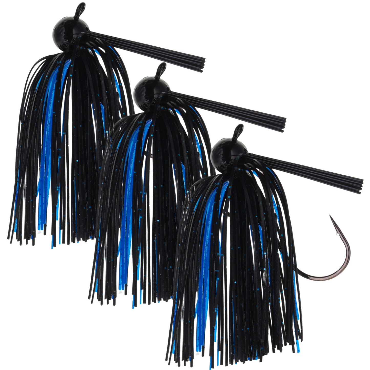 Premium Reaction Tackle Football Jigs - 3-Pack for Fishing