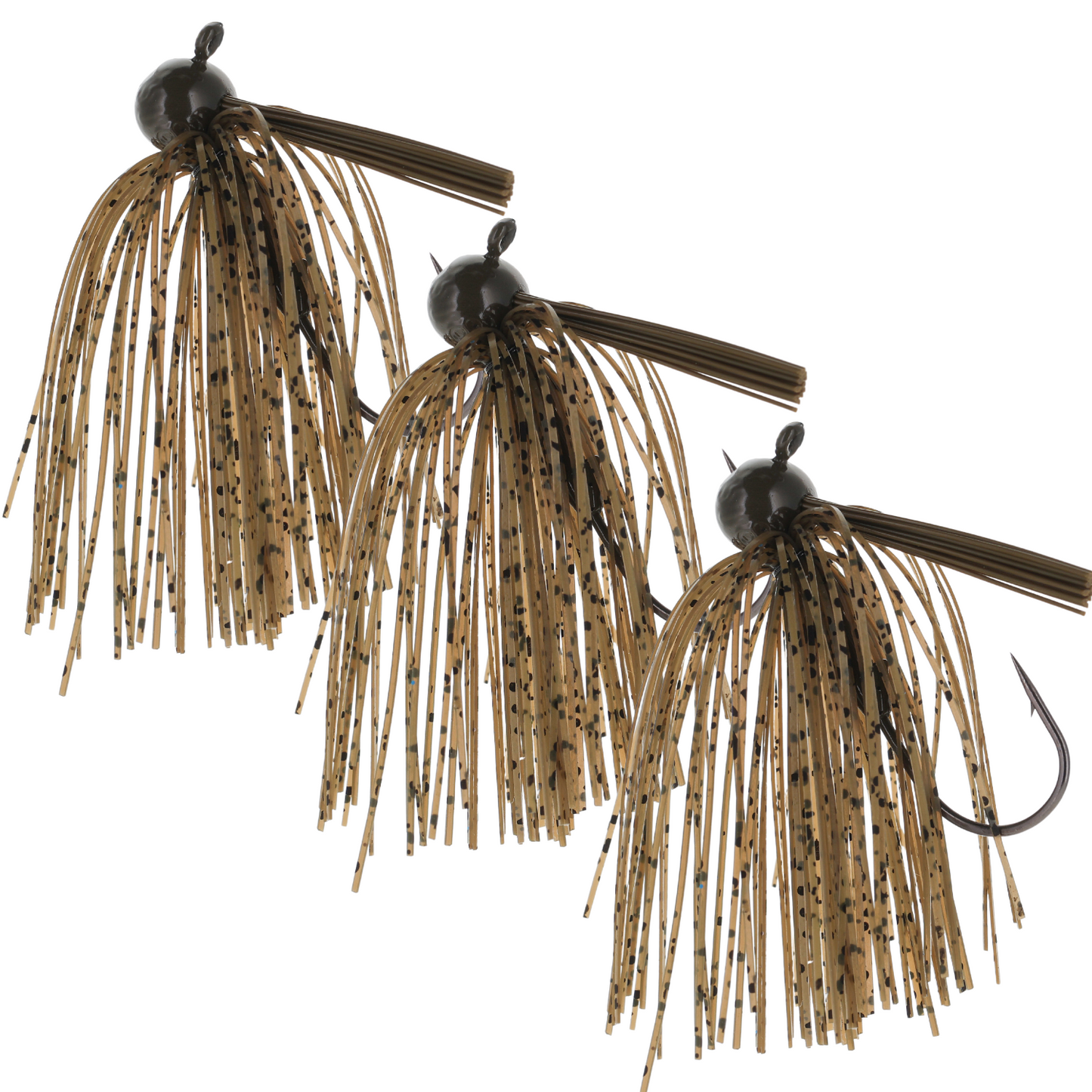 Premium Reaction Tackle Football Jigs - 3-Pack for Fishing