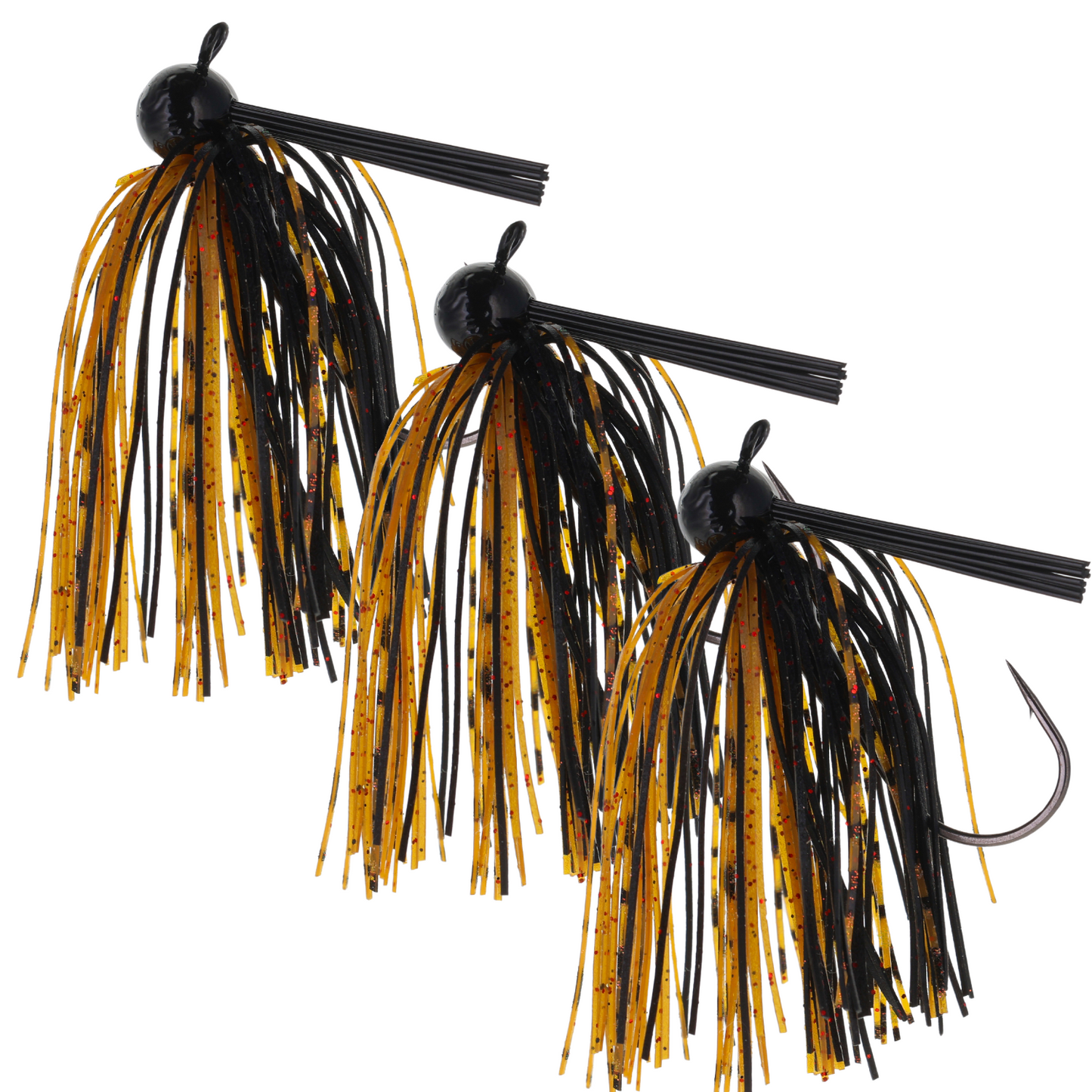 Premium Reaction Tackle Football Jigs - 3-Pack for Fishing