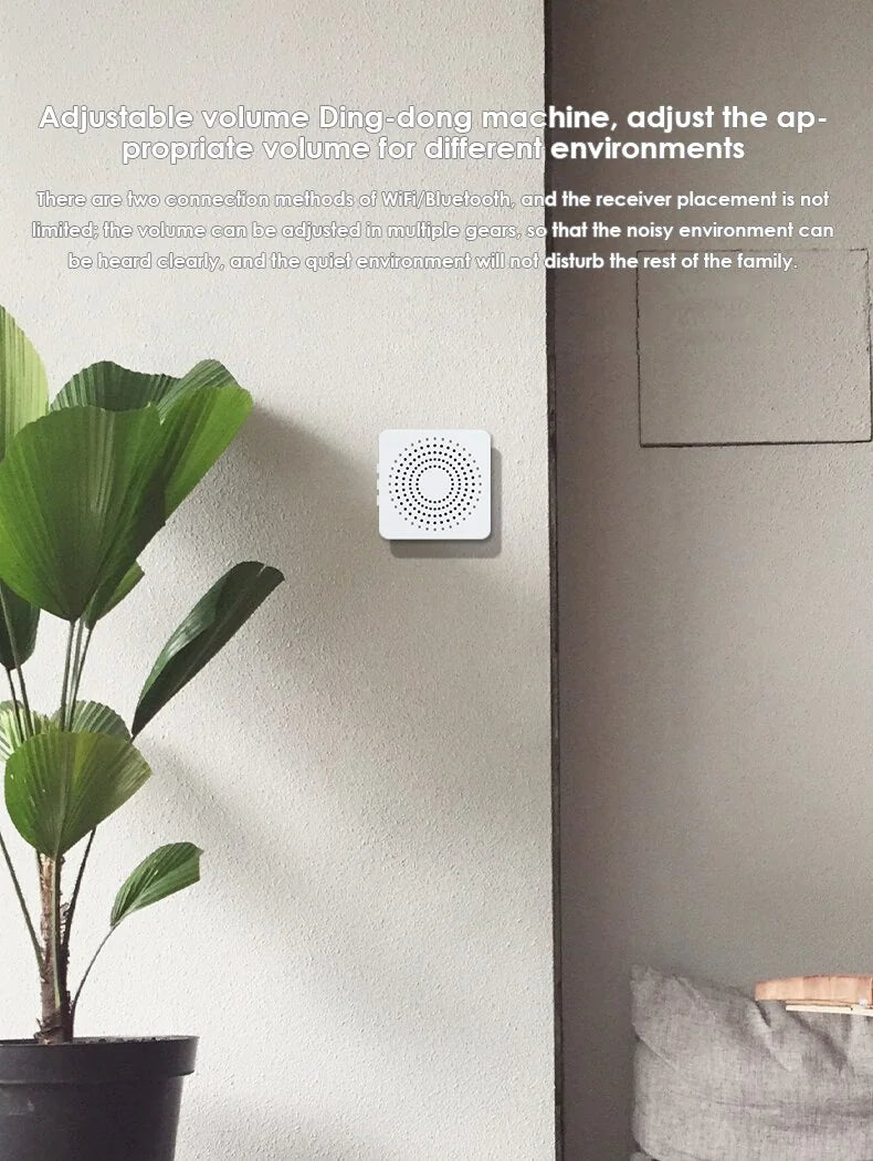 Wireless Smart WiFi Doorbell with Video Intercom