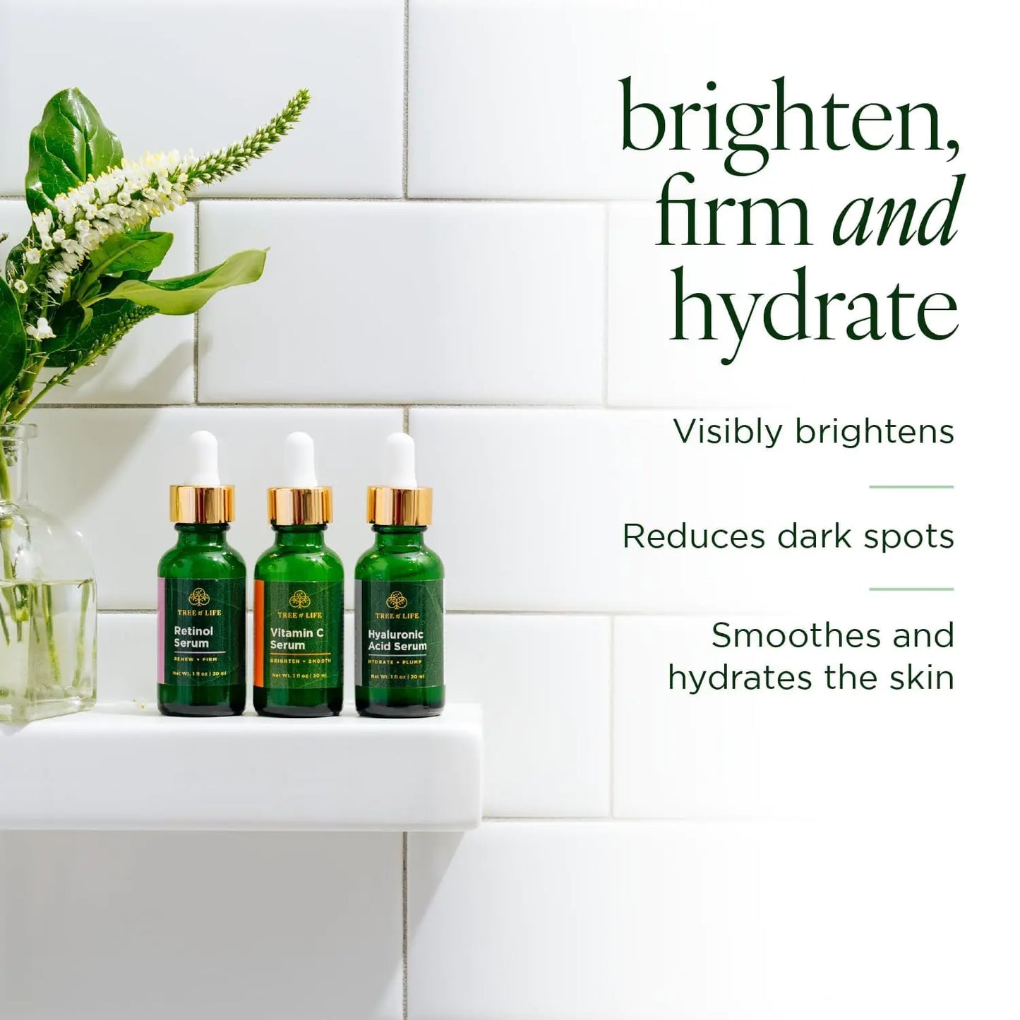 Tree of Life Facial Skin Care Set - Trio Power Kit