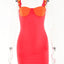 Vestido Maxi Bodycon Sin Tirantes Elegante