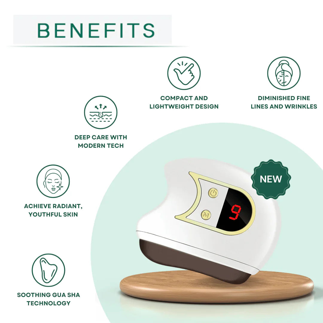 Dispositivo Eléctrico de Esculpido Facial Gua Sha