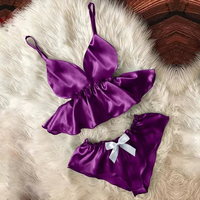 Ensemble de Chemise de Nuit Élégant pour Femmes