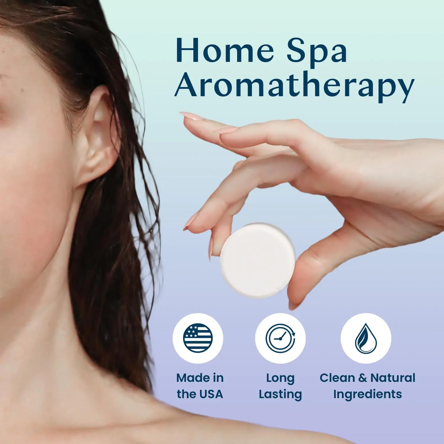 Ensemble de 6 pastilles de douche aromathérapeutiques Body Restore - Coffret de relaxation