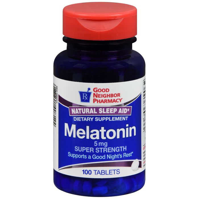 GNP Melatonin Tablets, 5 mg - 100 Count Unit Dose