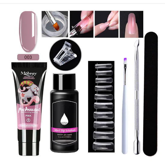 Premium Poly Nail Gel Set for Stunning Nail Art